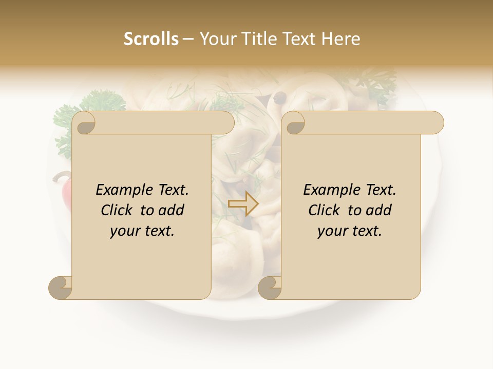 Taste Homemade Dish PowerPoint Template