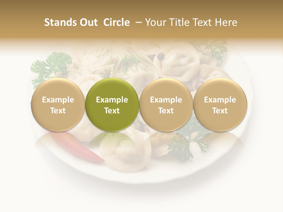 Taste Homemade Dish PowerPoint Template
