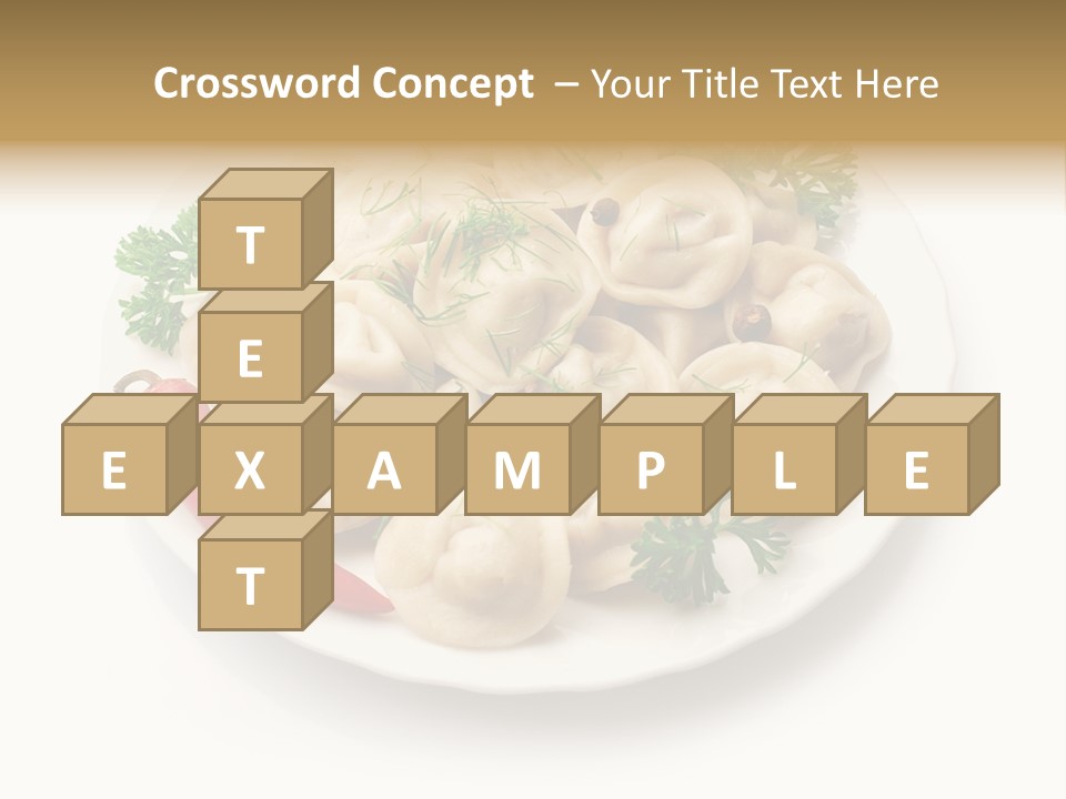 Taste Homemade Dish PowerPoint Template