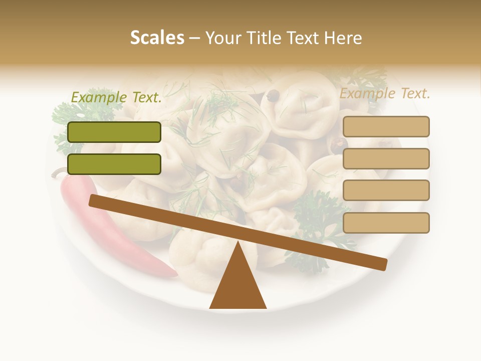 Taste Homemade Dish PowerPoint Template