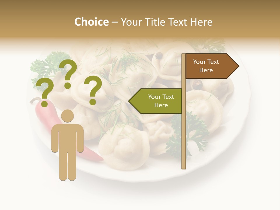 Taste Homemade Dish PowerPoint Template