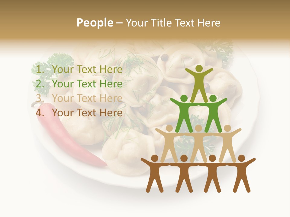 Taste Homemade Dish PowerPoint Template