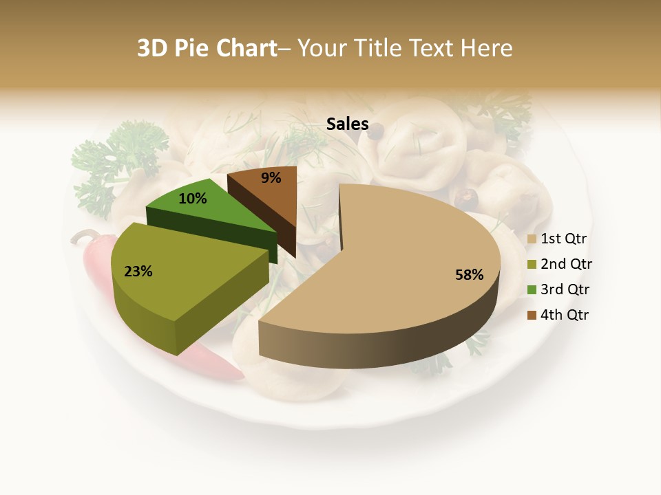 Taste Homemade Dish PowerPoint Template