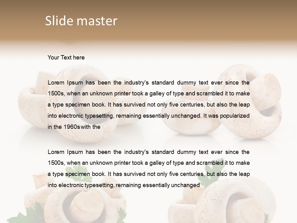 Peduncle Three Harvest PowerPoint Template