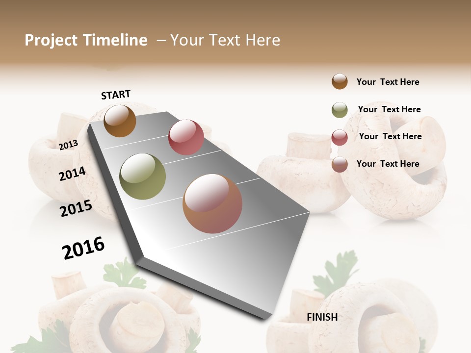 Peduncle Three Harvest PowerPoint Template