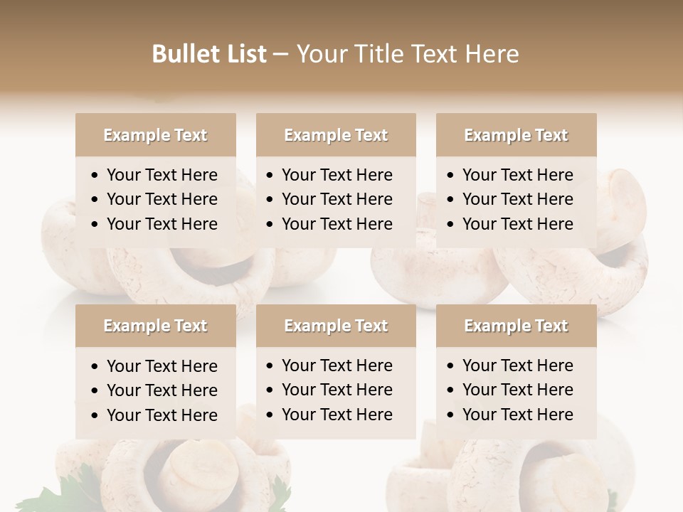 Peduncle Three Harvest PowerPoint Template