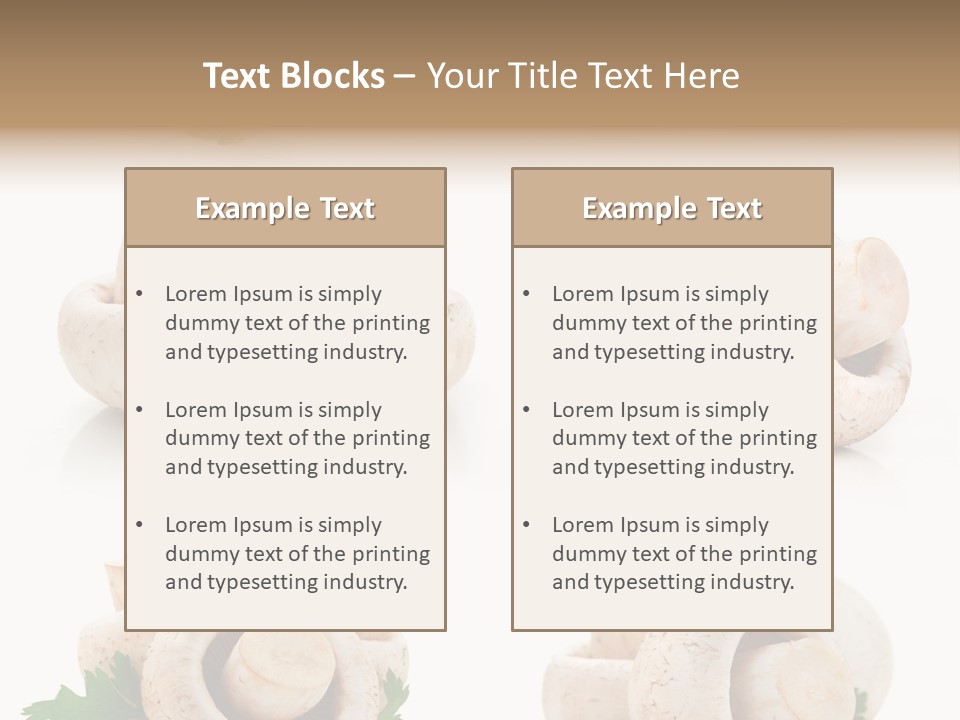 Peduncle Three Harvest PowerPoint Template