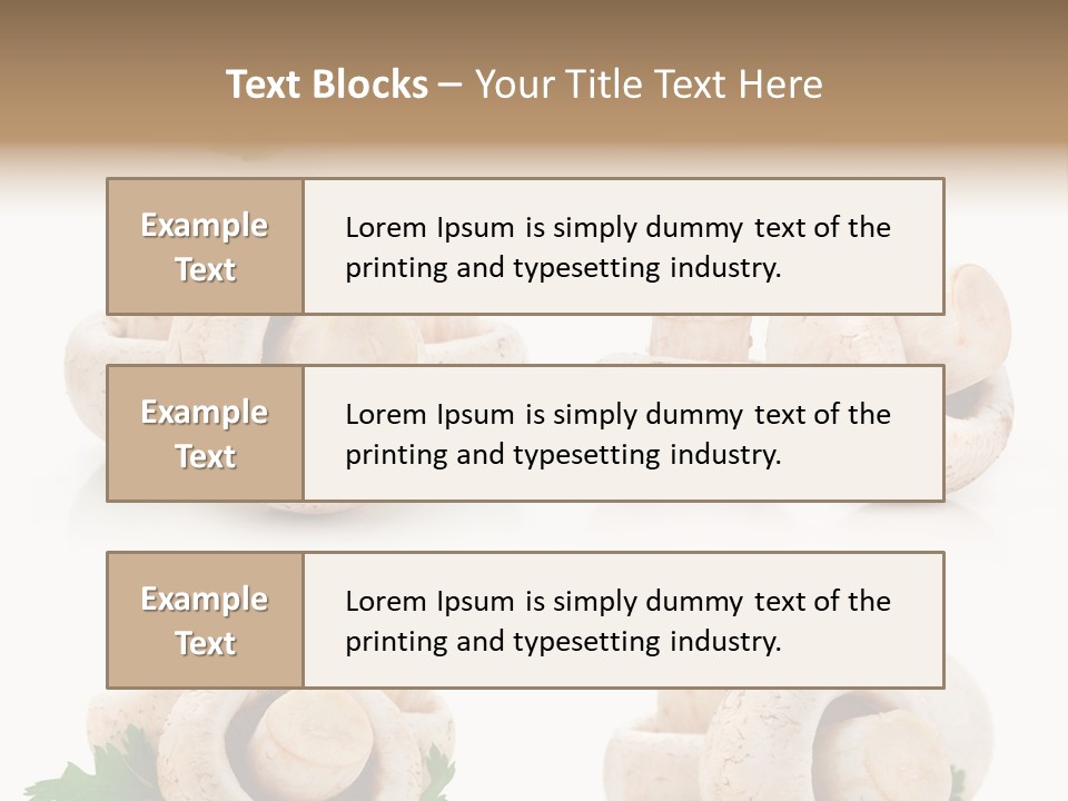 Peduncle Three Harvest PowerPoint Template