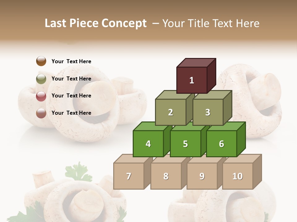 Peduncle Three Harvest PowerPoint Template