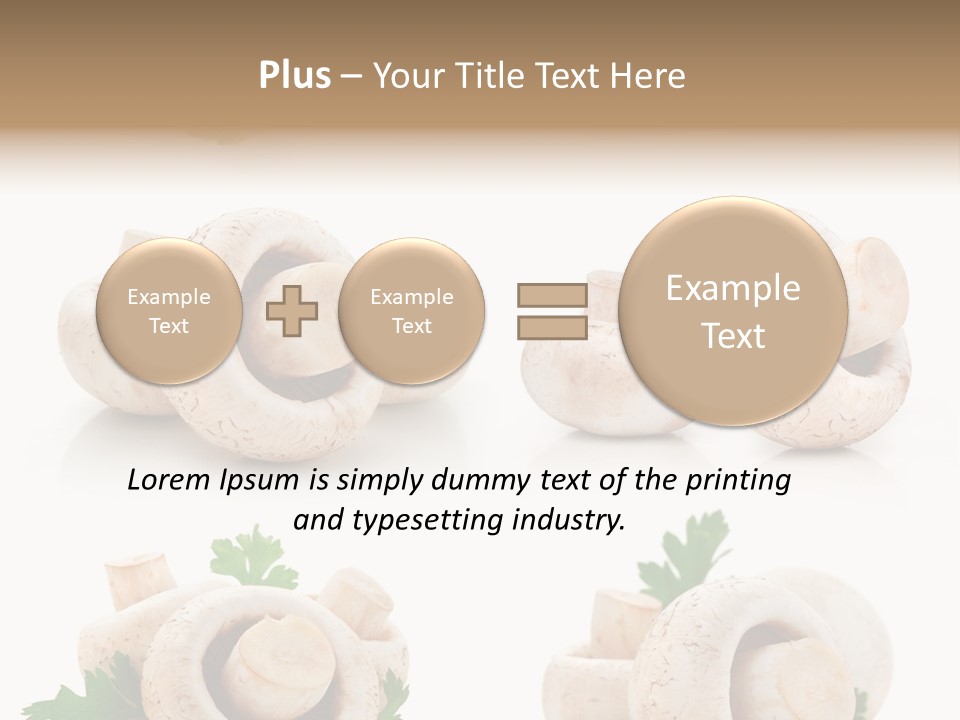 Peduncle Three Harvest PowerPoint Template