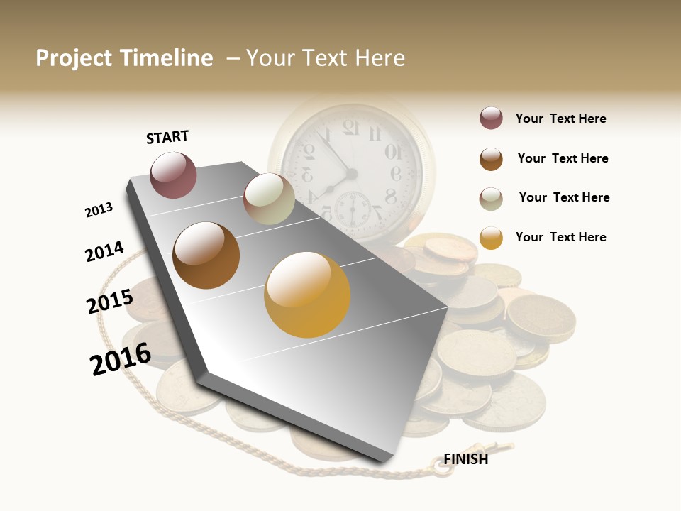 Date Timely Life PowerPoint Template