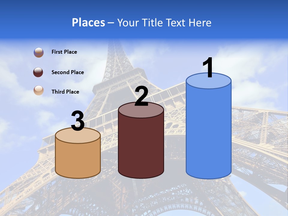 Paris Sky Travel PowerPoint Template