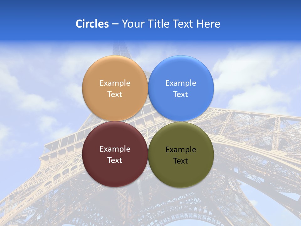 Paris Sky Travel PowerPoint Template