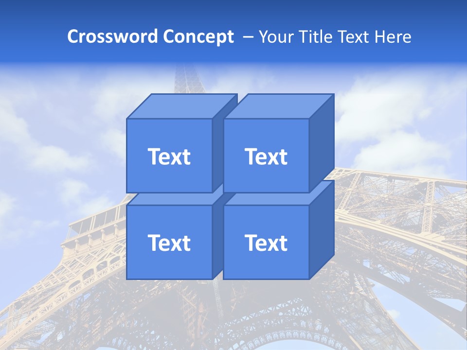 Paris Sky Travel PowerPoint Template