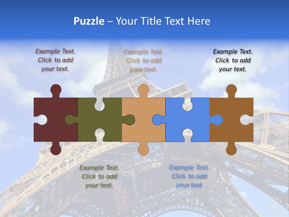 Paris Sky Travel PowerPoint Template