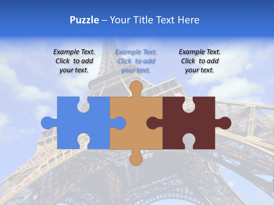 Paris Sky Travel PowerPoint Template