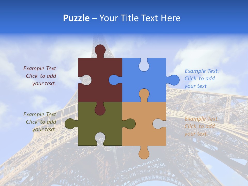 Paris Sky Travel PowerPoint Template