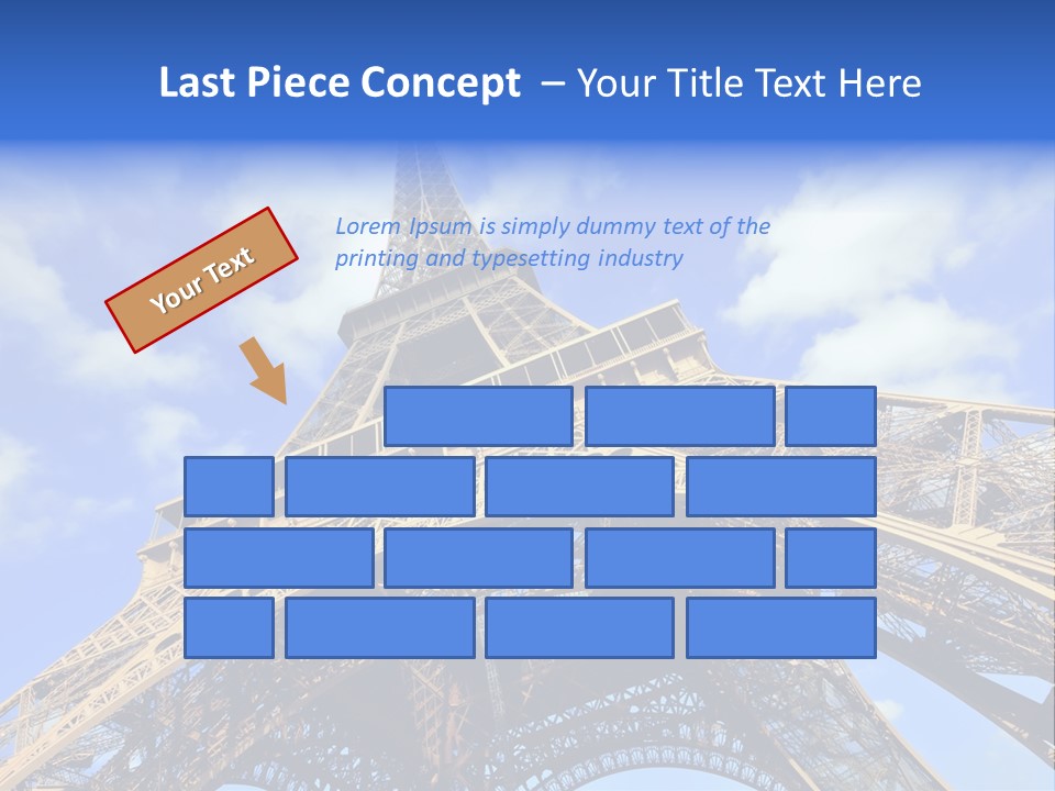 Paris Sky Travel PowerPoint Template