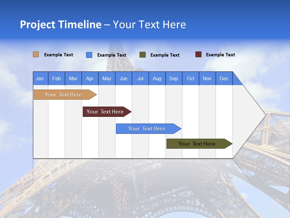Paris Sky Travel PowerPoint Template