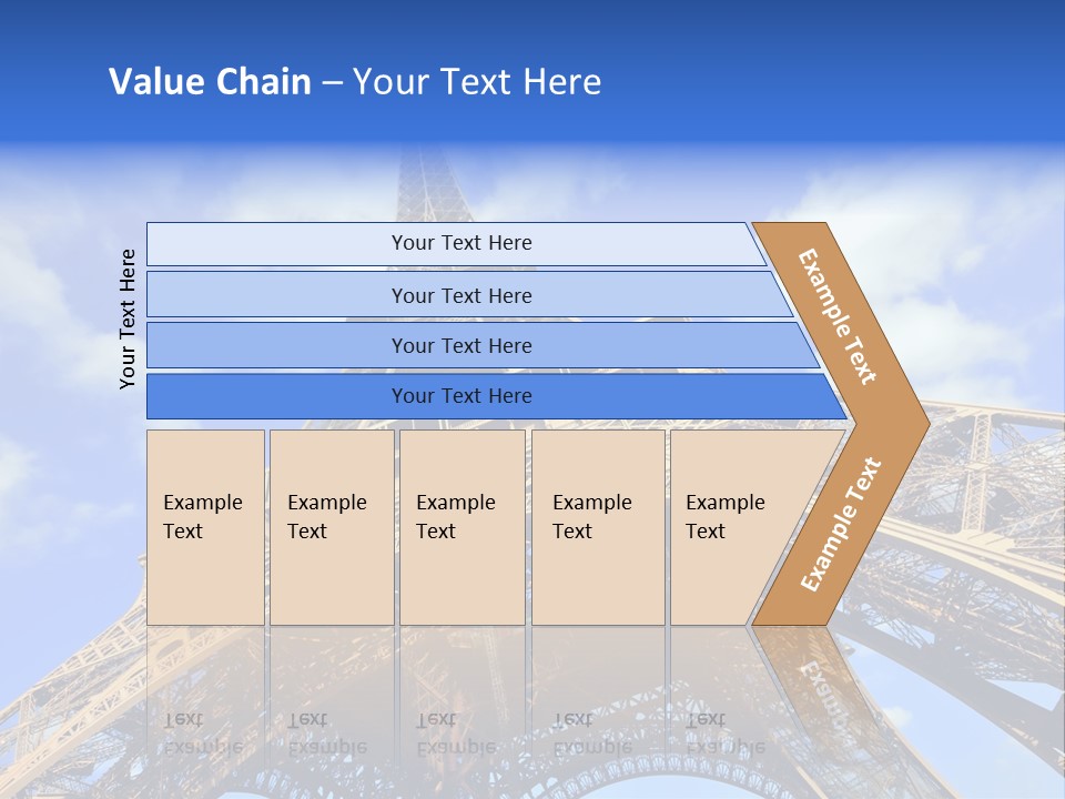 Paris Sky Travel PowerPoint Template