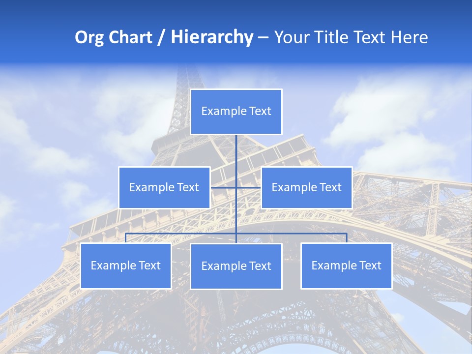 Paris Sky Travel PowerPoint Template