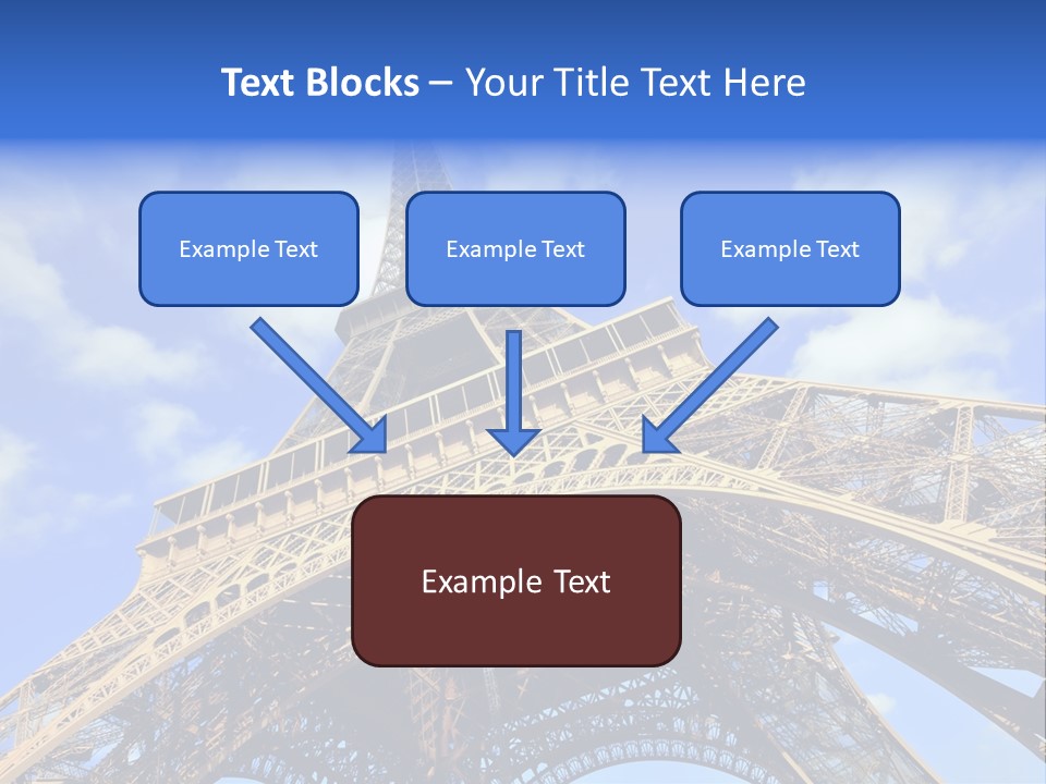 Paris Sky Travel PowerPoint Template