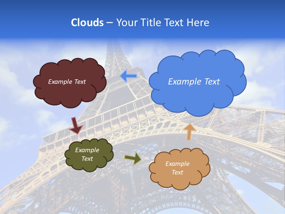 Paris Sky Travel PowerPoint Template