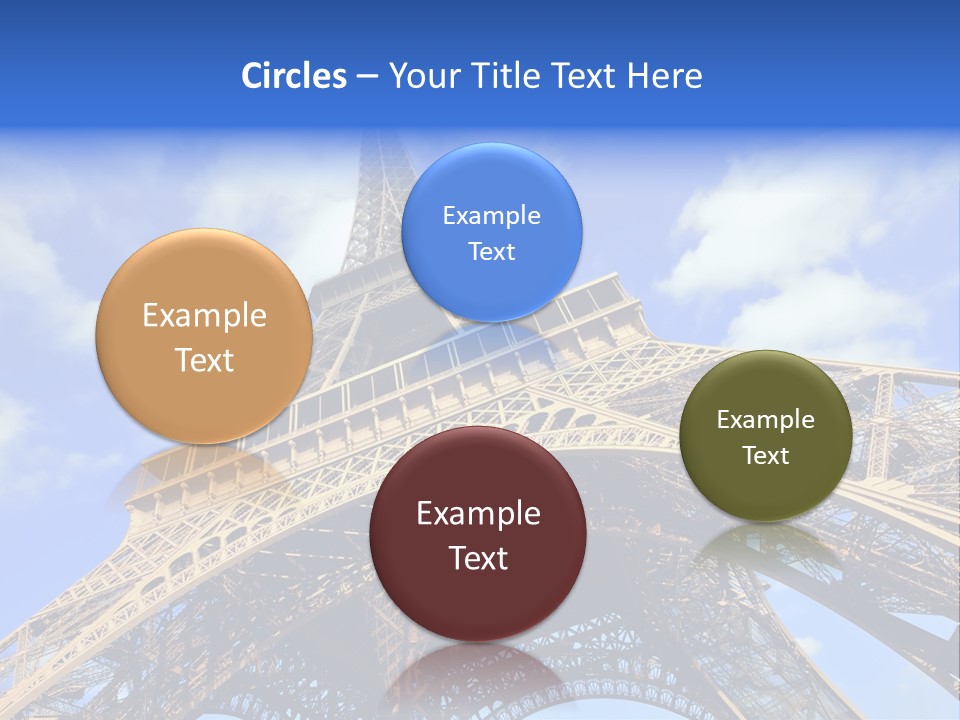 Paris Sky Travel PowerPoint Template