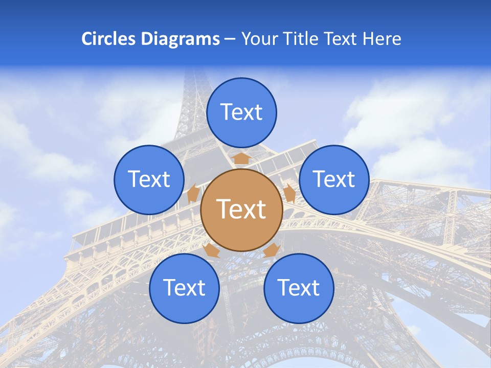 Paris Sky Travel PowerPoint Template