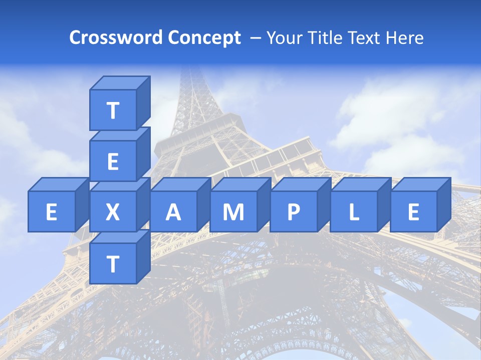 Paris Sky Travel PowerPoint Template