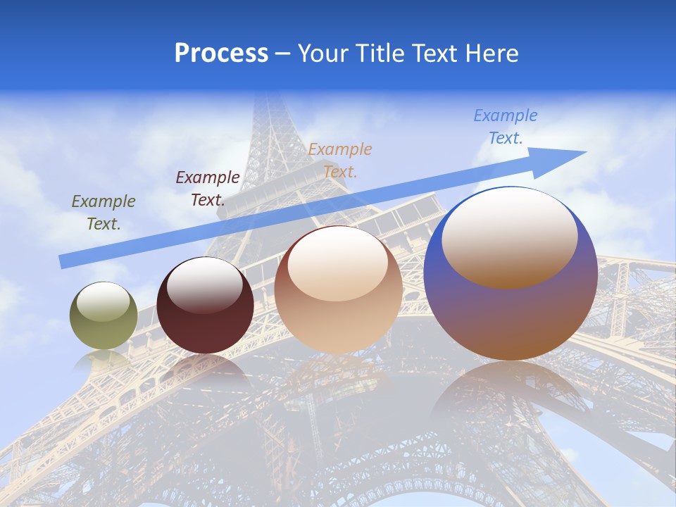 Paris Sky Travel PowerPoint Template