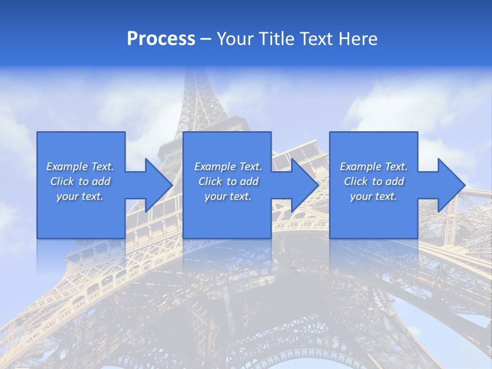 Paris Sky Travel PowerPoint Template