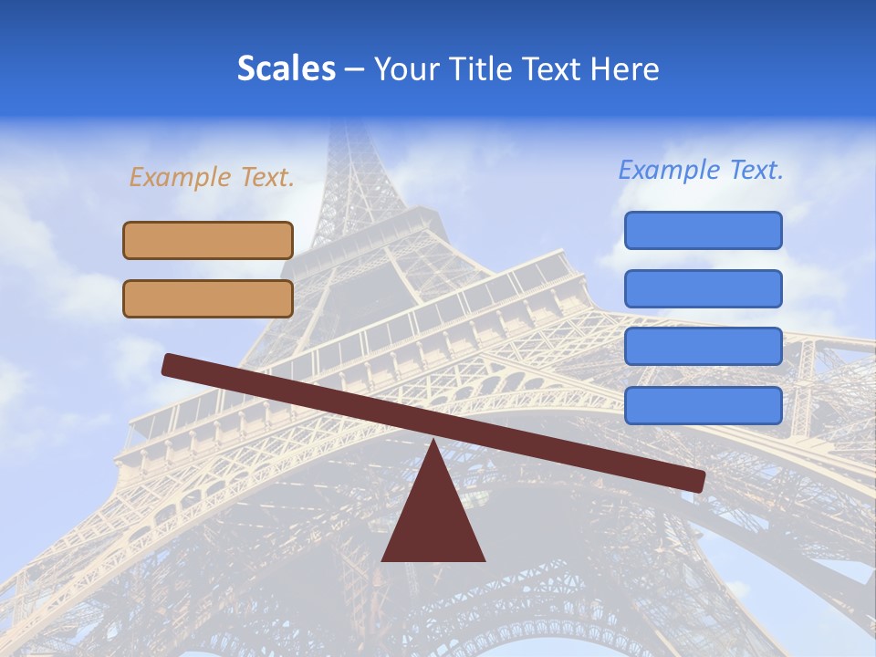 Paris Sky Travel PowerPoint Template