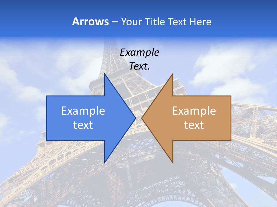 Paris Sky Travel PowerPoint Template
