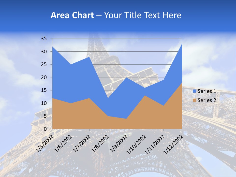 Paris Sky Travel PowerPoint Template