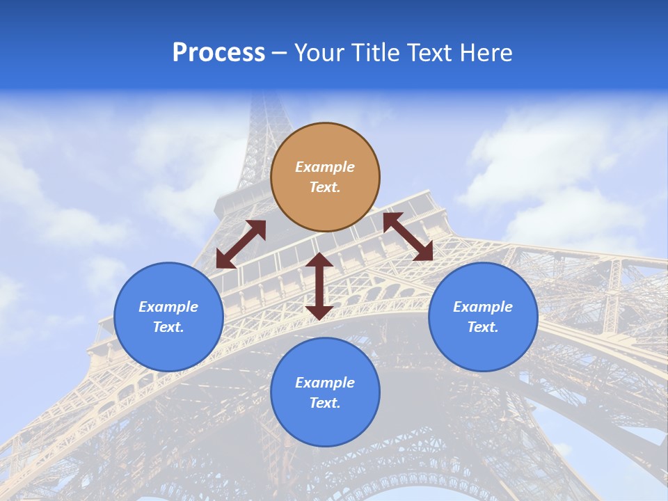 Paris Sky Travel PowerPoint Template