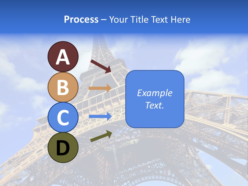 Paris Sky Travel PowerPoint Template