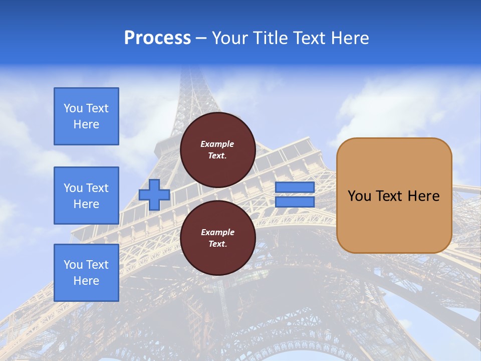 Paris Sky Travel PowerPoint Template