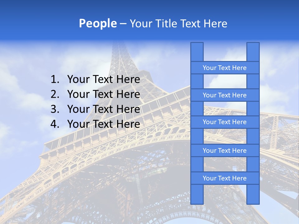 Paris Sky Travel PowerPoint Template