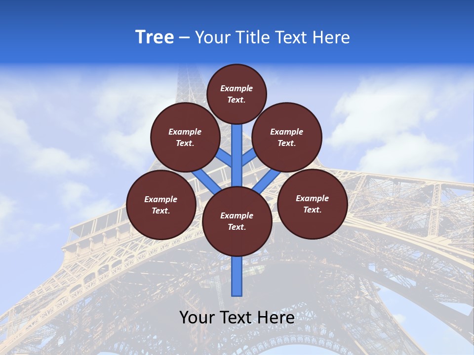 Paris Sky Travel PowerPoint Template