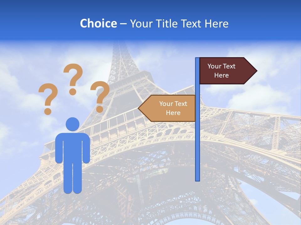 Paris Sky Travel PowerPoint Template
