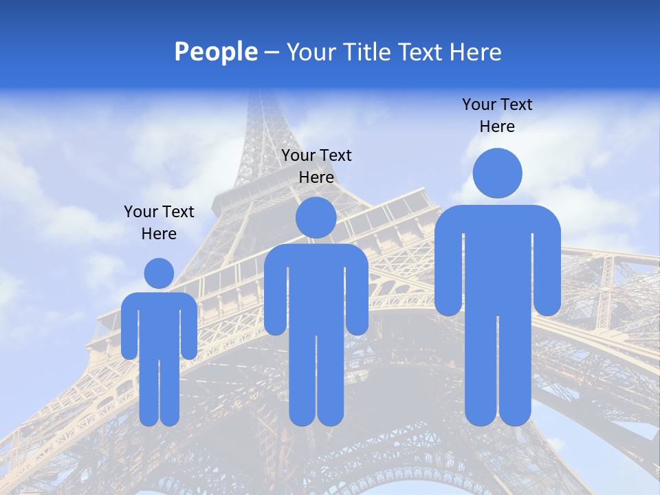 Paris Sky Travel PowerPoint Template