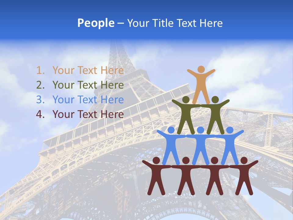 Paris Sky Travel PowerPoint Template