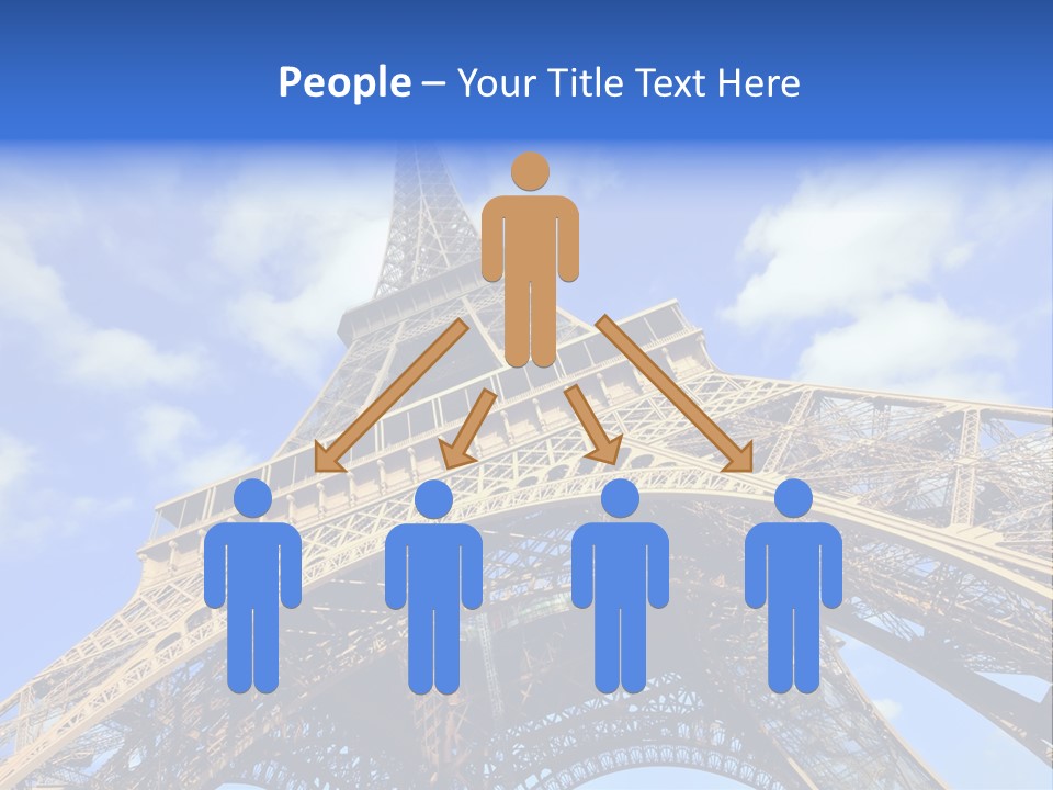 Paris Sky Travel PowerPoint Template