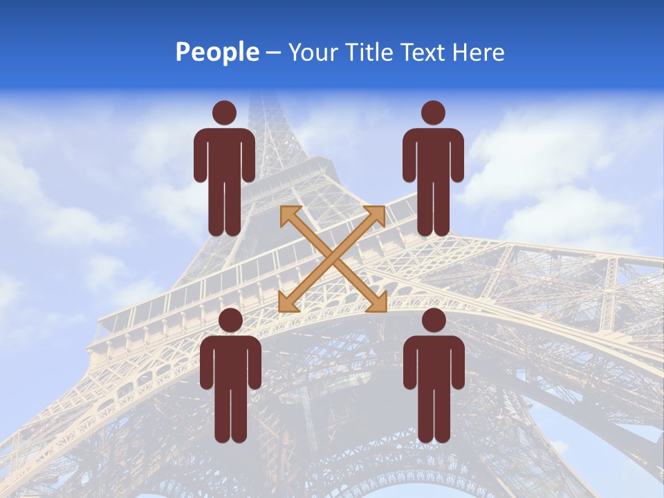 Paris Sky Travel PowerPoint Template
