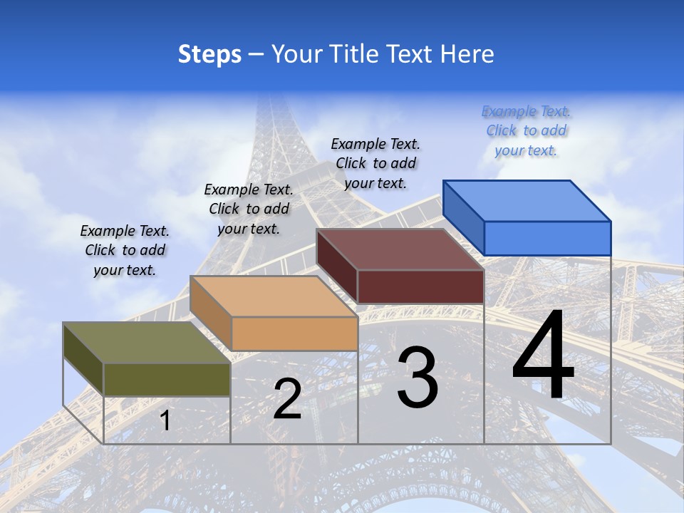 Paris Sky Travel PowerPoint Template