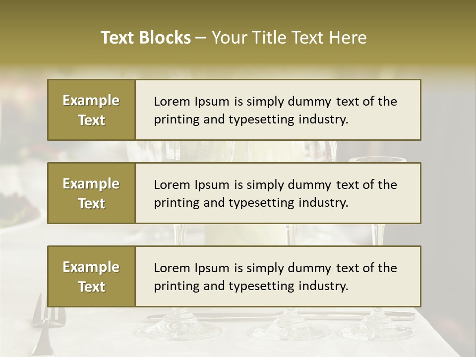 Celebration Fork White PowerPoint Template