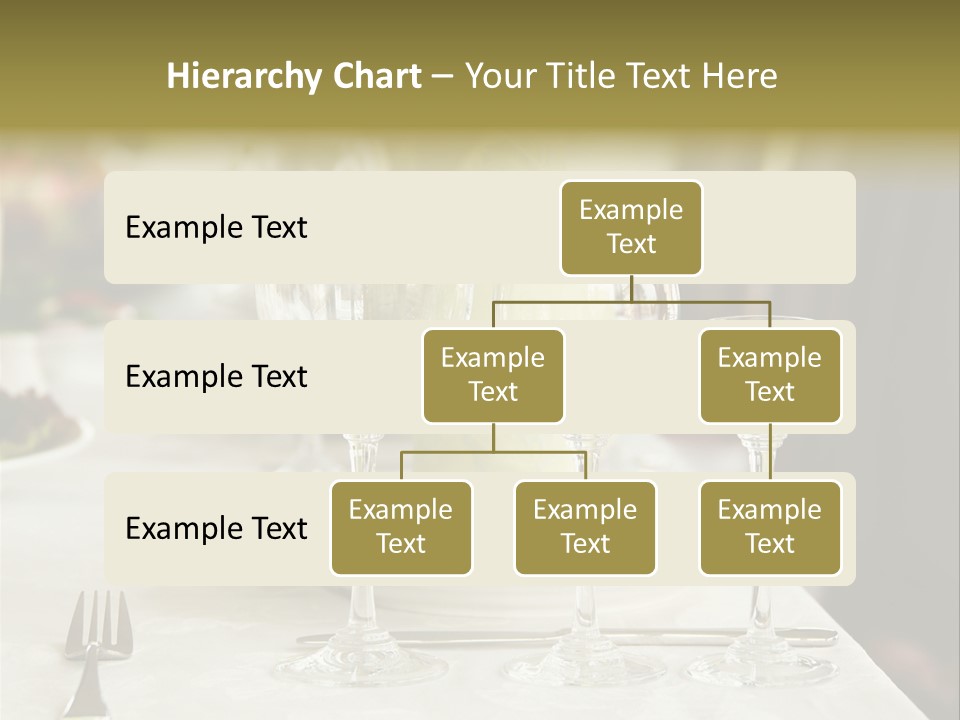 Celebration Fork White PowerPoint Template