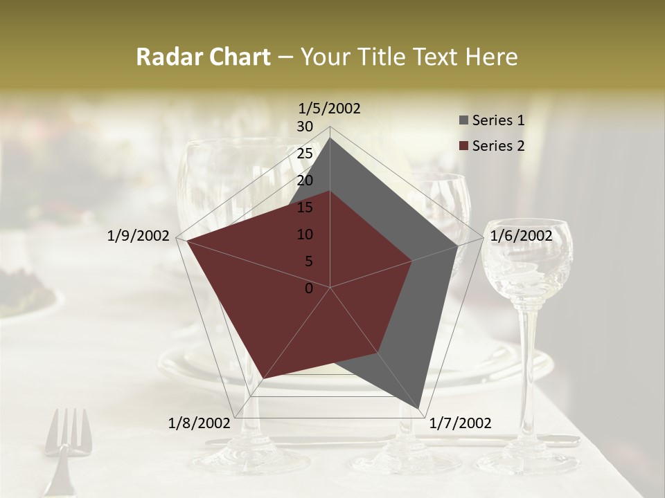 Celebration Fork White PowerPoint Template