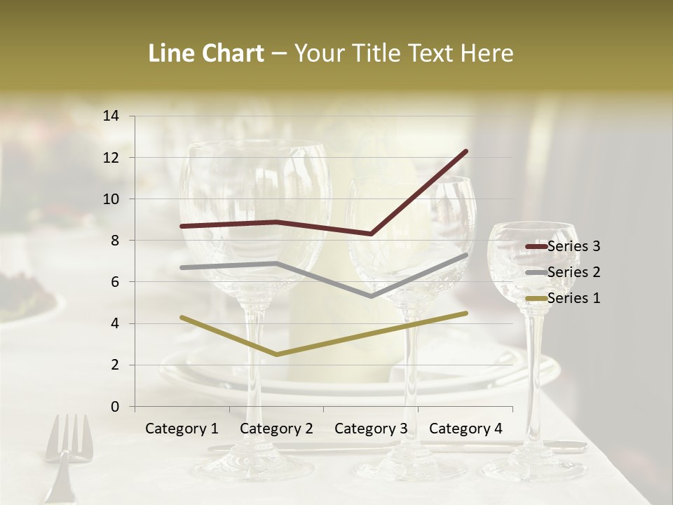 Celebration Fork White PowerPoint Template